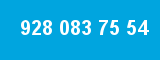 928 083 75 54 928 083 75 54